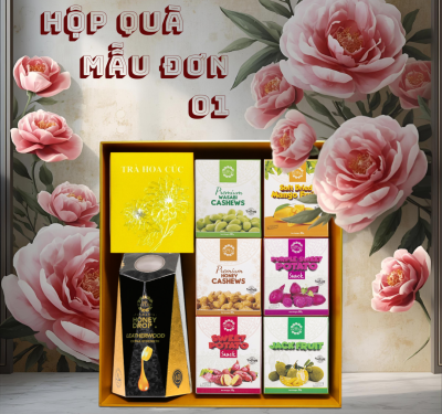 HỘP QUÀ MẪU ĐƠN ĐỎ 01