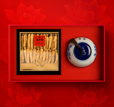 HỘP QUÀ HOA SEN ĐỎ 03