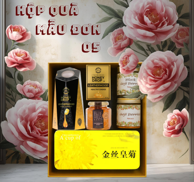 HỘP QUÀ MẪU ĐƠN ĐỎ 05