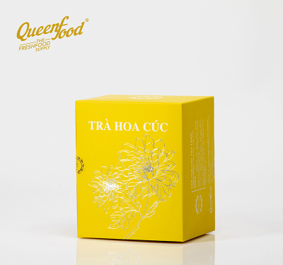 HOA CÚC SẤY KHÔ HỘP GIẤY 10 HOA