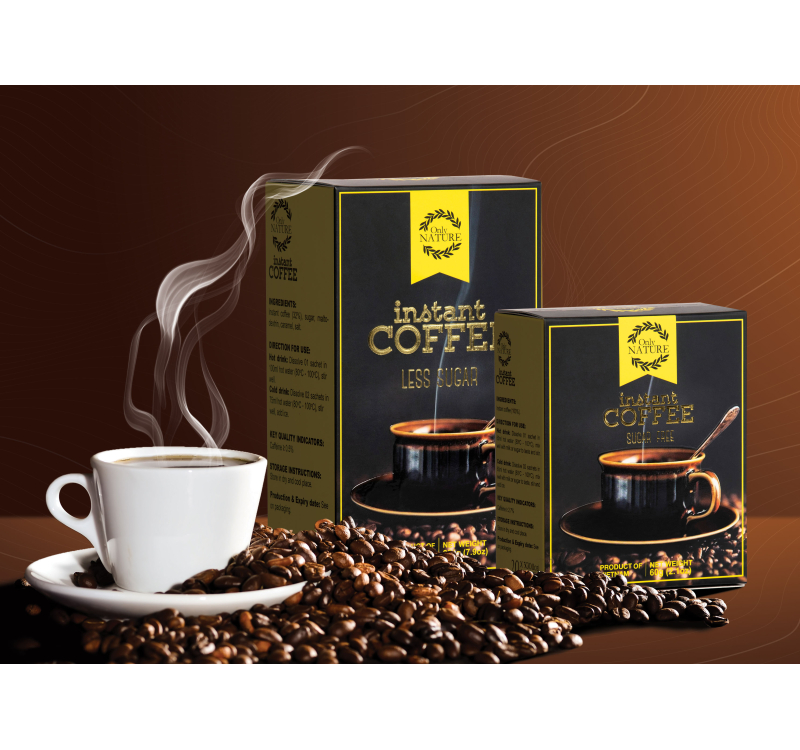 CÀ PHÊ ĐEN HOÀ TAN ÍT ĐƯỜNG 224G