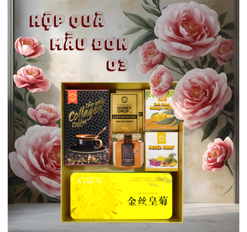 HỘP QUÀ MẪU ĐƠN ĐỎ 03