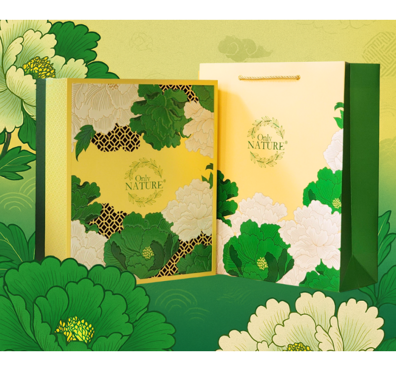 HỘP QUÀ MẪU ĐƠN XANH 01