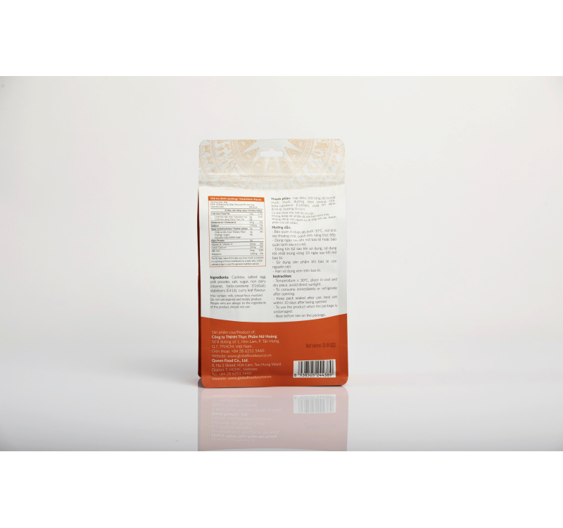 HẠT ĐIỀU TRỨNG MUỐI 200G